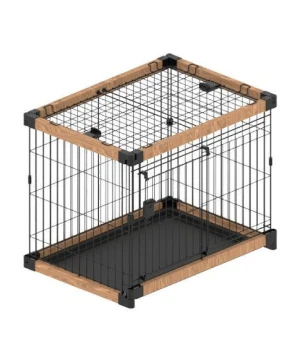 Small WPC Wire Dog Crate