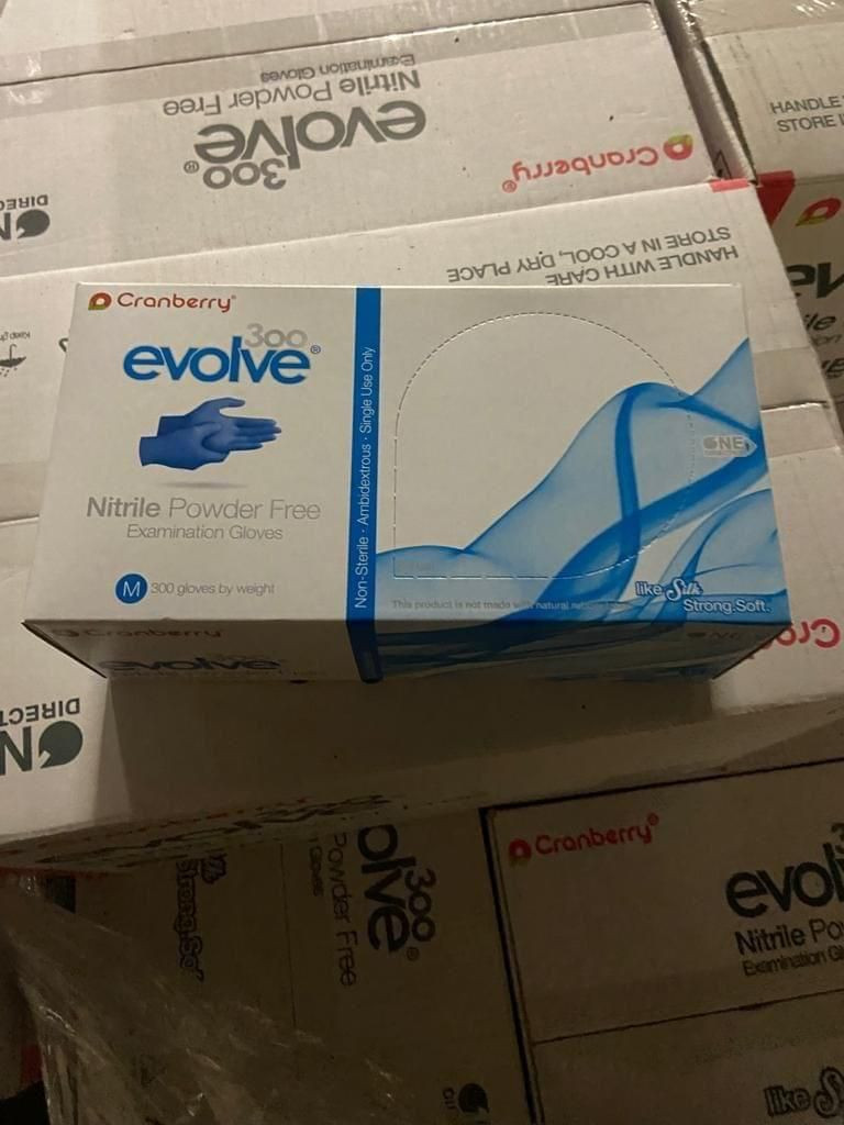 Buy Cranberry Evolve 300 Nitrile Powder Free Examination Gloves from AM
