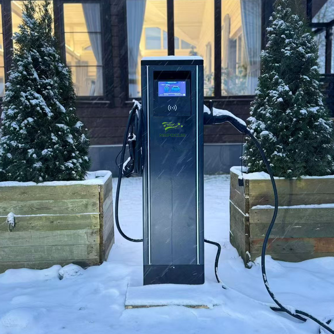 Buy 44kw Column Mounted Ac Charging Station from Shenzhen Weirunda ...