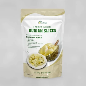 Wholesale Snacks Just Got Better with Freeze-Dried Durian by FruitBuys Vietnam