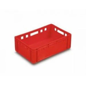 Red Euro Meat Container E1