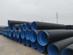 Prefabricated Perforated HDPE DWC Pipe Double Wall Corrugated for Subsoil Water Collection