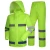 Import En20471 Hi-Vis Reflective Industry Waterproof Hoodie Jacket Raincoat Rain Suit from China