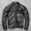 Cowhide Biker Jacket