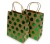 Import Gold Foil Hot-stamp Polka-dot Design Kraft Gift Bag from China