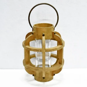 New Arrival Wedding Decoration Solid Wood Lantern, Factory Direct Selling Home & Garden Candle Lantern, Linterna;