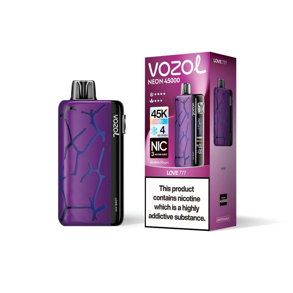 Buy Vozol Neon 45k Puffs Love 777 Disposable Vape - 5% 20ml E-liquid  Airflow Adjustable Rechargeable Järva County from VEG26 Vape Technology  Co., Ltd, France