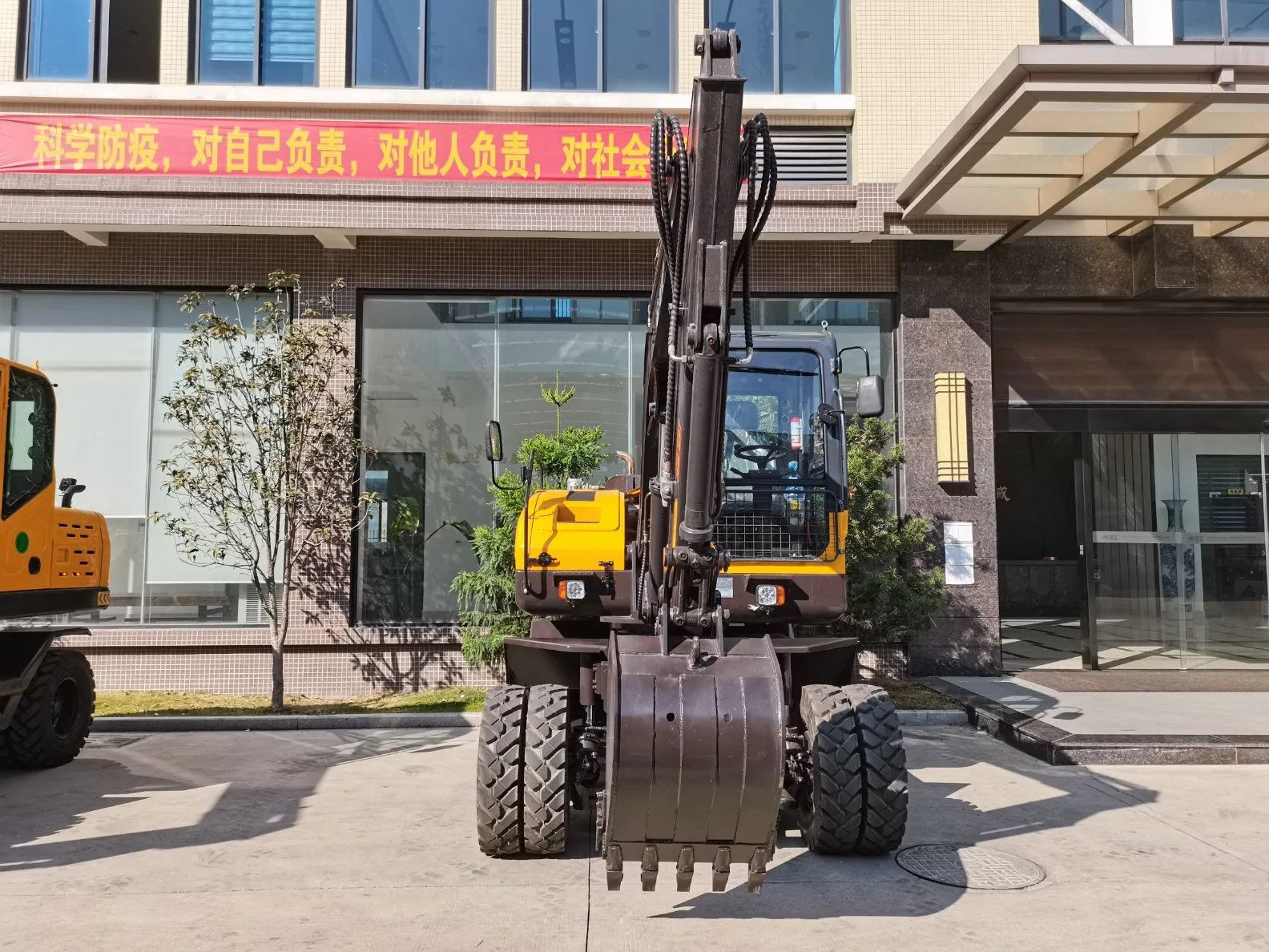 Buy Jg85s Mobile Road Work Equipment Digger Mini Soil Digging Machine ...