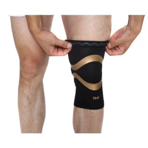 Cheap Price Compression relief Knee Sleeve Professional Adjustable Knee Support Hinged Copper Knee Brace