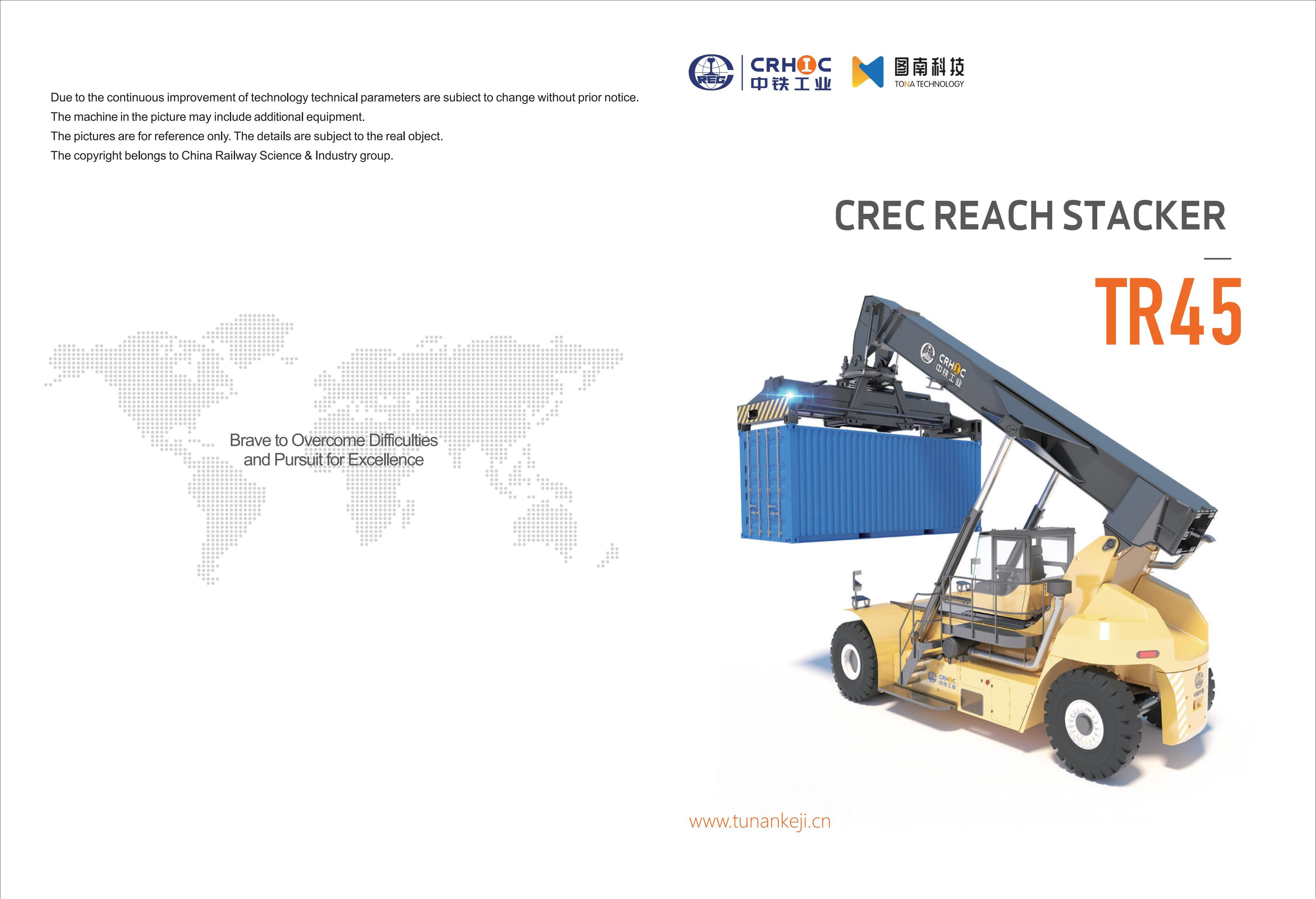 Buy Reach Stack Cranes, Container Flip Forklift, Container Tipping ...