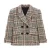 Import Grid tweed suit jacket from China