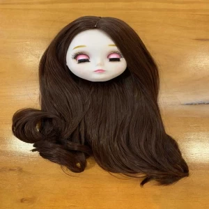 Lovely american girl doll wig curly 18inch doll wigs