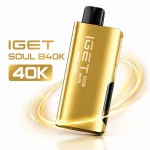 Bulk IGET SOUL B40000 Mango Ice AU NSW 40K Puffs 20ml 50mg TWS Earbuds Dual Mesh Coils Low Price