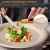 Import Disposable spoon and fork set With napkin and cutlery set party paper sugarcane fiber plates sets dinnerware disposable from China
