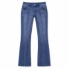Women's fitted wide-leg trousers