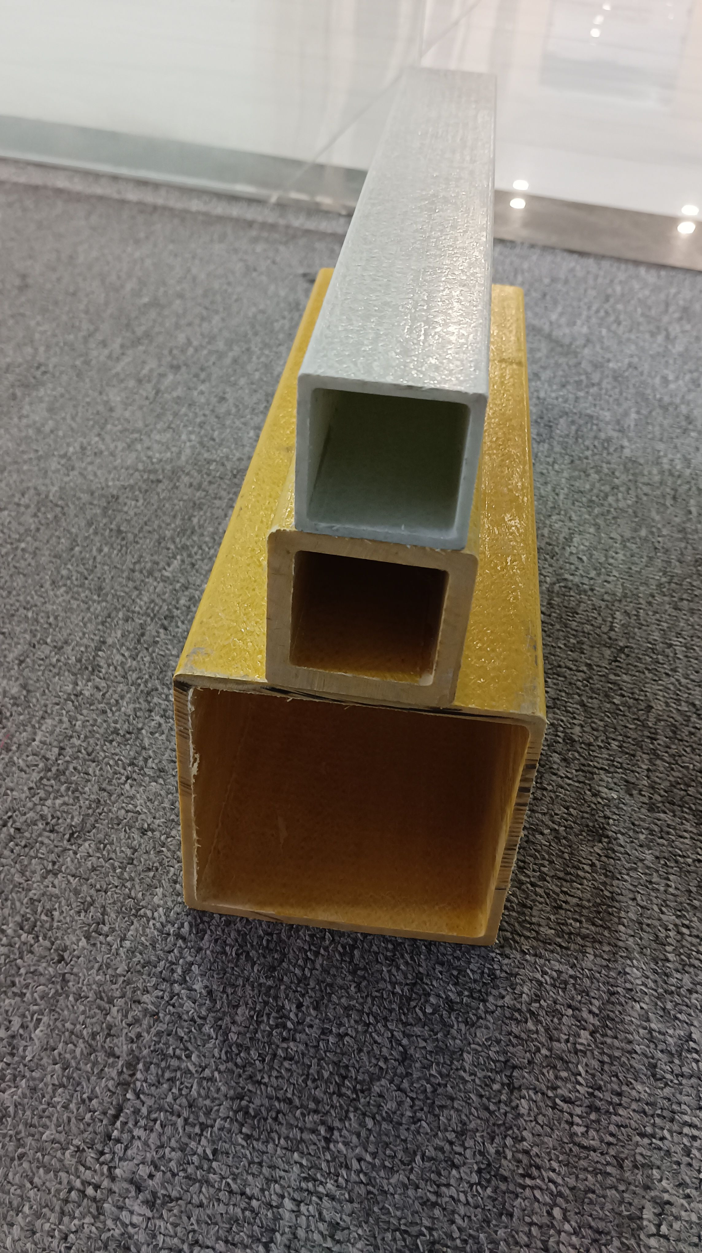 Buy High Strength Frp Fiberglass Pultruded Pipe Square Tube For