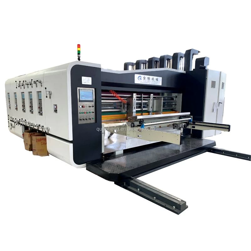 Buy Lead Edge Feeder 2/3/4 Flexo Printing Slotter Die Cutter Machine ...