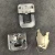 Import Small and medium luggage iron chrome buckle from China