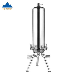 High Quality Stainless Steel 304/316L Liquid Filter Housing for Wine Milk Vodka Beverage Filtration