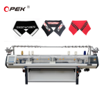 opek flat knitting machine for sweater and collar shoe upper