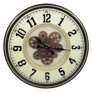 Moving Gears 21 Inch Industrial  Wall Clock for Living Room130-214927