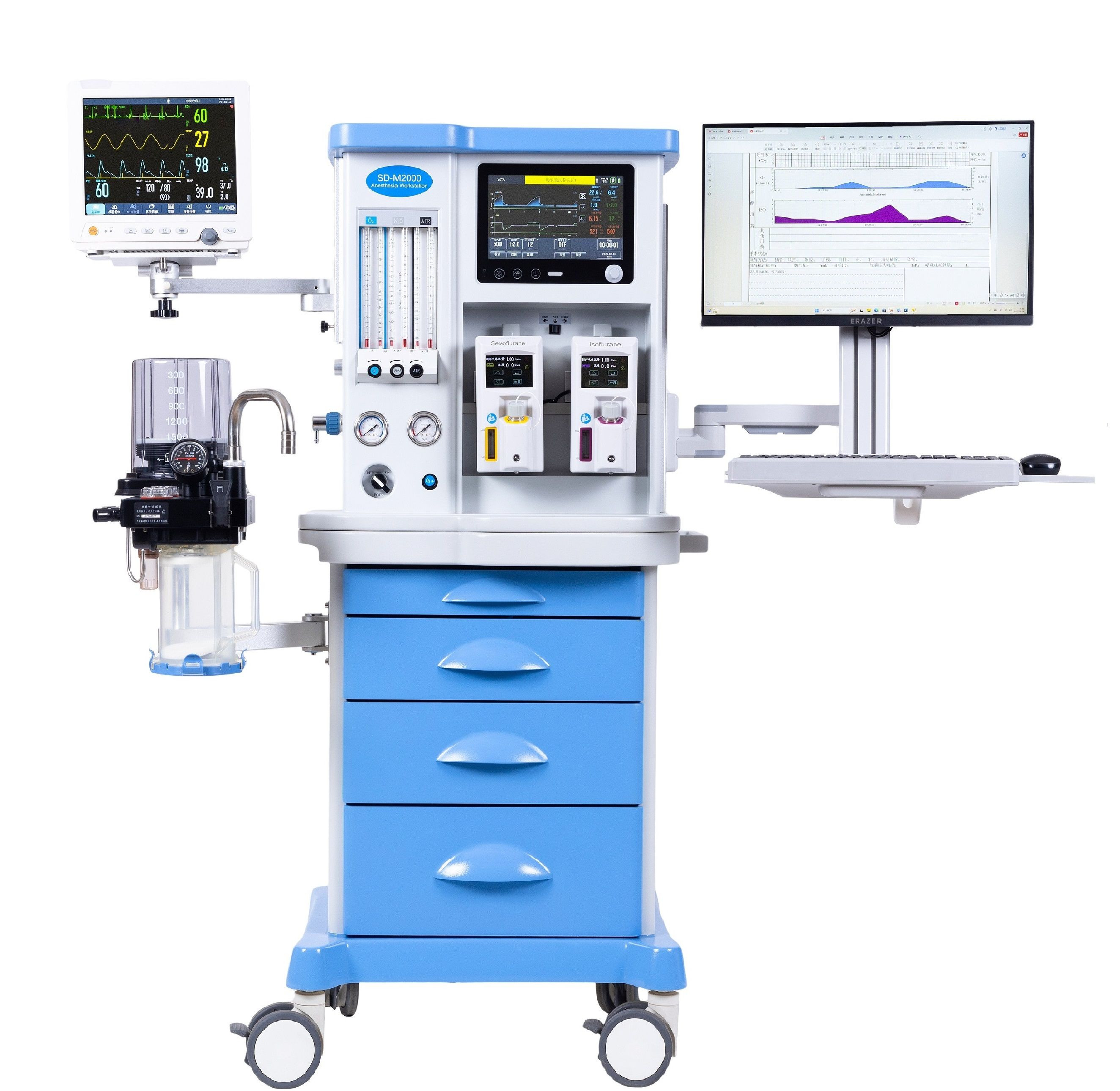 Anesthesia Computer Technology Buy Anesthesia Workstation With Electronic Anesthesia Vaporizer from ...