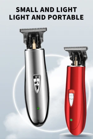 Men Cordless Electric Beard Trimmer T Blade Rechargeable