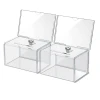 Wholesale Acrylic Donation Box Charity with Lock Clear Ballot Box Suggestion Comment Holder for Parties & Events