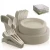 Import Disposable spoon and fork set With napkin and cutlery set party paper sugarcane fiber plates sets dinnerware disposable from China