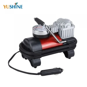 12V car tire air pump tire inflator tyre inflator with metal body