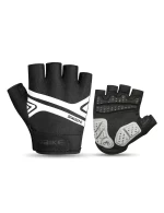 INBIKE Outdoor Shockproof Reflective Stripes Anti Slip Half Finger MTB Bike Bicycle Cycling Gloves MH329