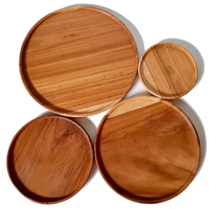 Plate Wood Crafts Serving Plate