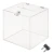 Import Wholesale Acrylic Donation Box Charity with Lock Clear Ballot Box Suggestion Comment Holder for Parties & Events from China