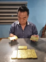 Gold Bars and gold Nuggets