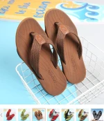 beach slipper soft-soled flip-flops fashionable outer wear men's slippers casual beach flip flop fashion sandals