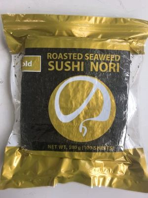 Roasted seaweed yaki sushi nori 100 sheets for japanese cuisine