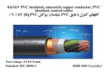 0.6/1kV PVC insulated, concentric copper conductor, PVC sheathed, control cables