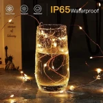 Holiday Lighting Outdoor Waterproof Solar Christmas Decoration Tree Light LED String Light