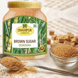 Dhampur Green Demerara Brown Sugar 800gm