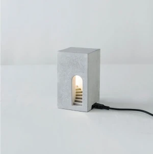 Glimmer- Light | handmade concrete desktop decor, table lamp, home decor
