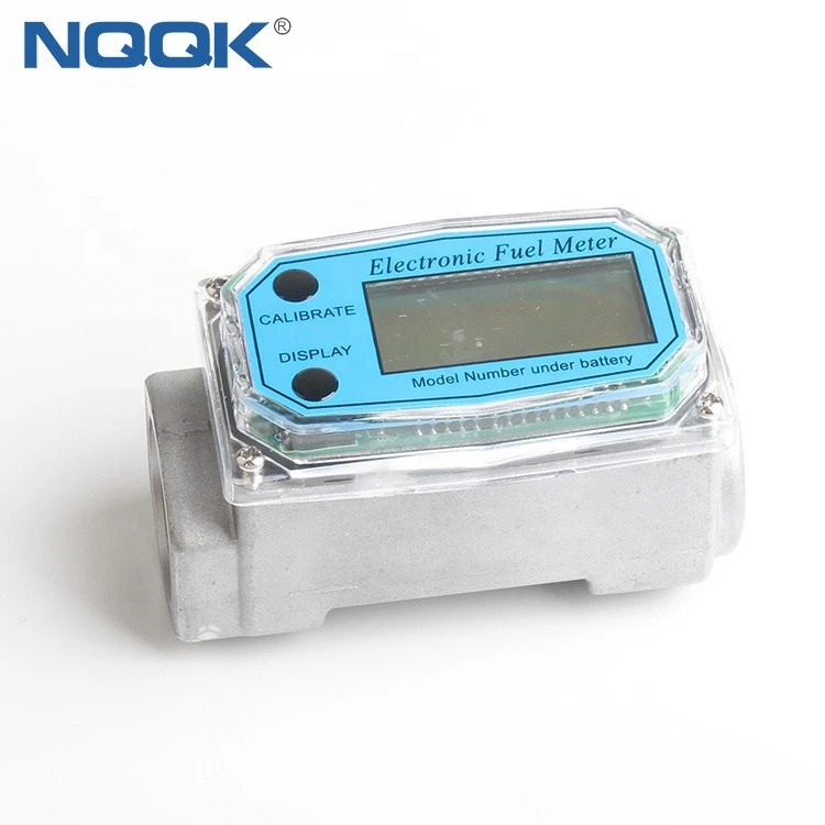 1 inch Digital display flow meter Electronic turbine sensor Electronic Fuel Meter