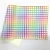 Import 1.0 MM IMITATION COTTON WOOL RAINBOW PLAID PRINTING PU synthetic leather handbag material shoe material artificial leather from China