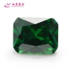 10*12mm Green Octagon Baguette Synthetic Cubic Zirconia Loose Gemstones