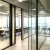 Import 108mm HPL soundproof modem aluminum clear office glass partition wall from China