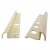 Import 10MM fashion color close type plastic angle tile trim from Hong Kong
