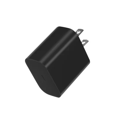 10PCS Low MOQ Factory OEM Customized Black for Apple Adapter 20W USB C Charger for iPhone Manufacturers in China