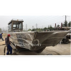 11-15m Flat Bottom Aluminum Landing Craft for Vehicles Transport