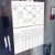 Import 11.2-7A1 Dry erase magnetic monthly calender magnetic fridge organizer fridge magnets custom from China
