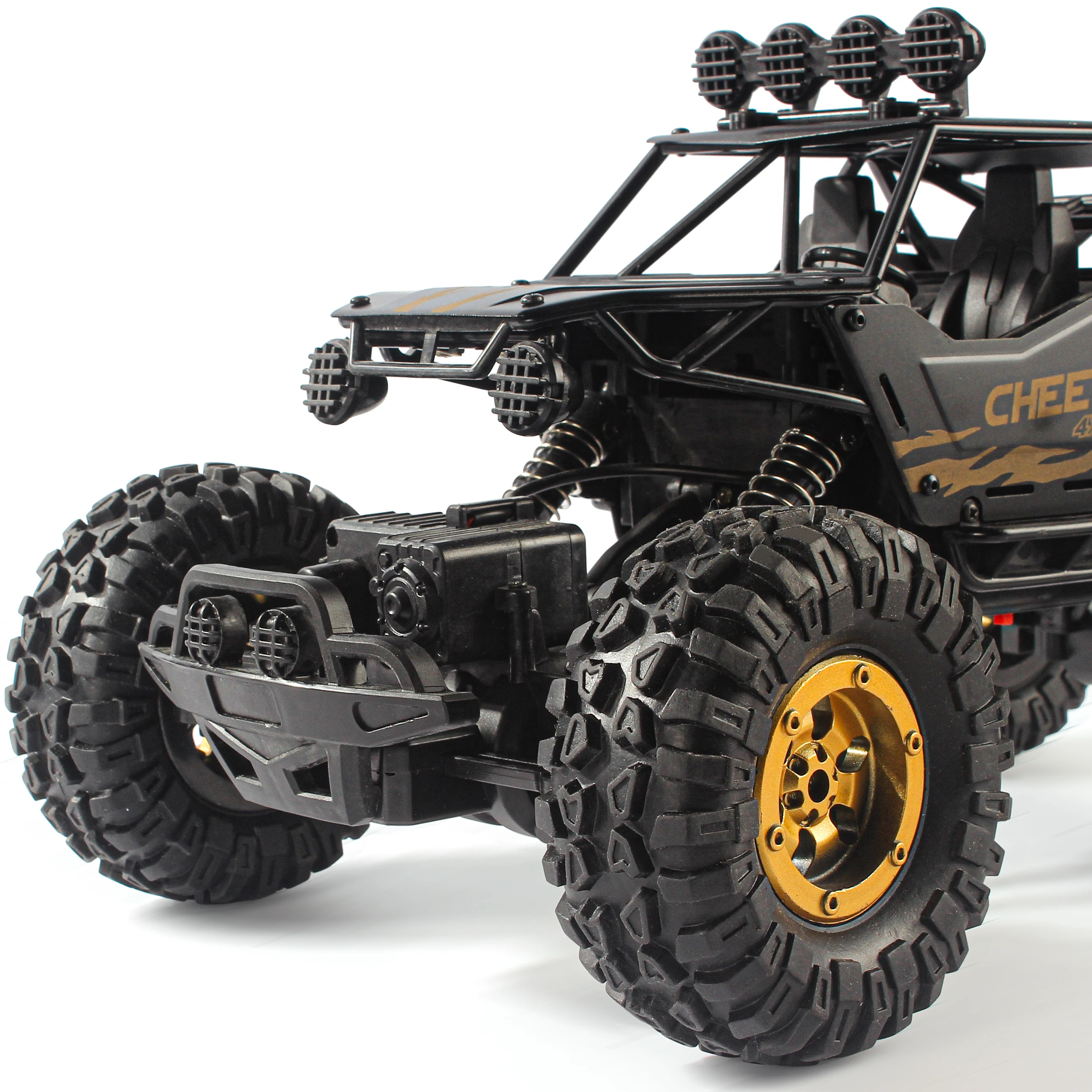1/12 Bigfoot Electric Alloy Powerful High Speed Off-Road SUV Vehicle Wall Climbing Remote Control Toy Car