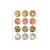 Import 12 Pots Gold Silver Bronze Glitter Nail Foil Sticker Gel Adhesive Glue Transfer Paillette Flake Full Cover Laser Decal Decor from China